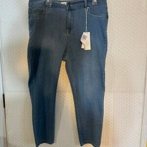 NWT Workshop Republic Clothing Light Wash Ankle Jeans Jeans Stretch Sz 16P